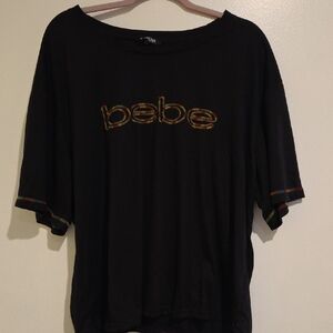 NWOT Bebe Sport Black Top